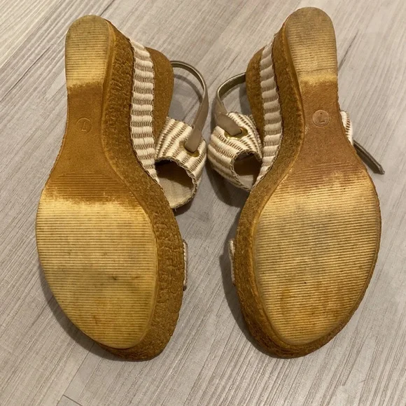 Womens wedge sandals size 7 - Picture 4 of 4